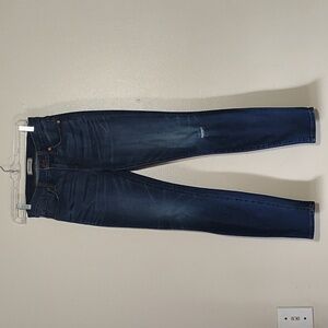 Madewell distress Jeans high rise skinny